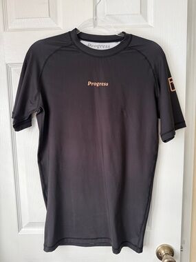 Progress Black Grappling Rashguard 🦅🐍🌹